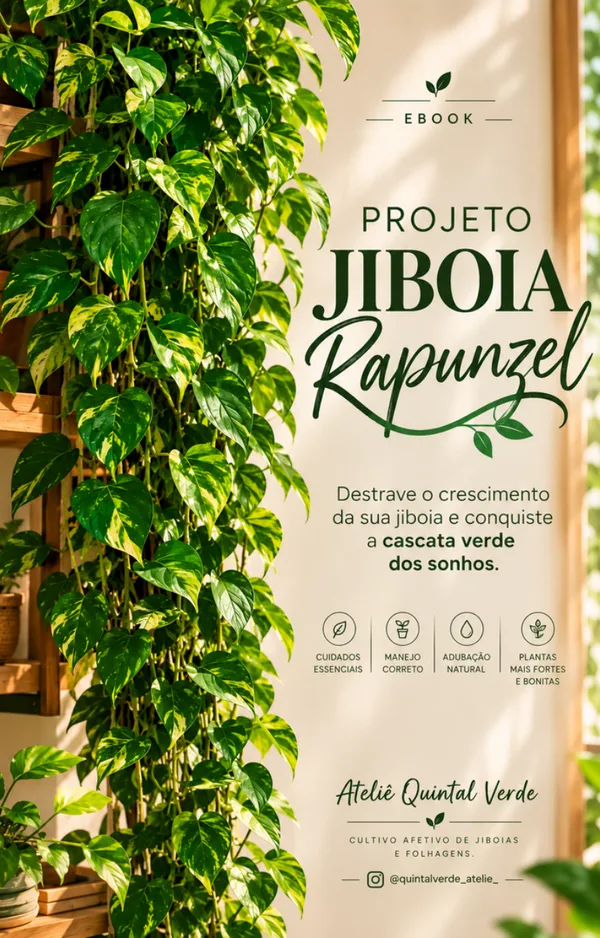 Capa do ebook Jiboia Rapunzel